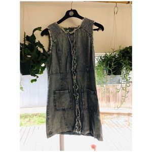 Denim Shift Dress